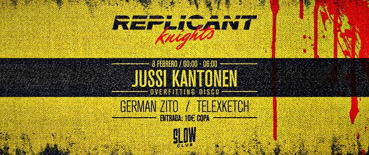 Replicant Knights Kung Fu Disco: Jussi Kantonen + GermanZito + Telexketch