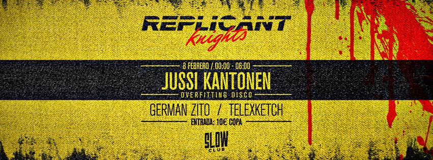 Replicant Knights Kung Fu Disco: Jussi Kantonen + GermanZito + Telexketch